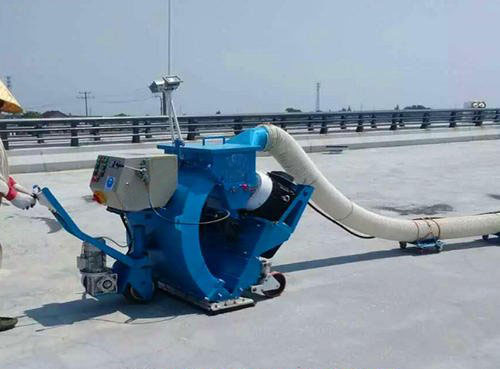 機(jī)場跑道移動(dòng)式路面拋丸機(jī)